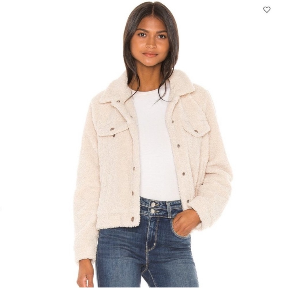 Sanctuary Jackets & Coats | Astoria Sherpa Jacket | Color: Cream | Sz: S